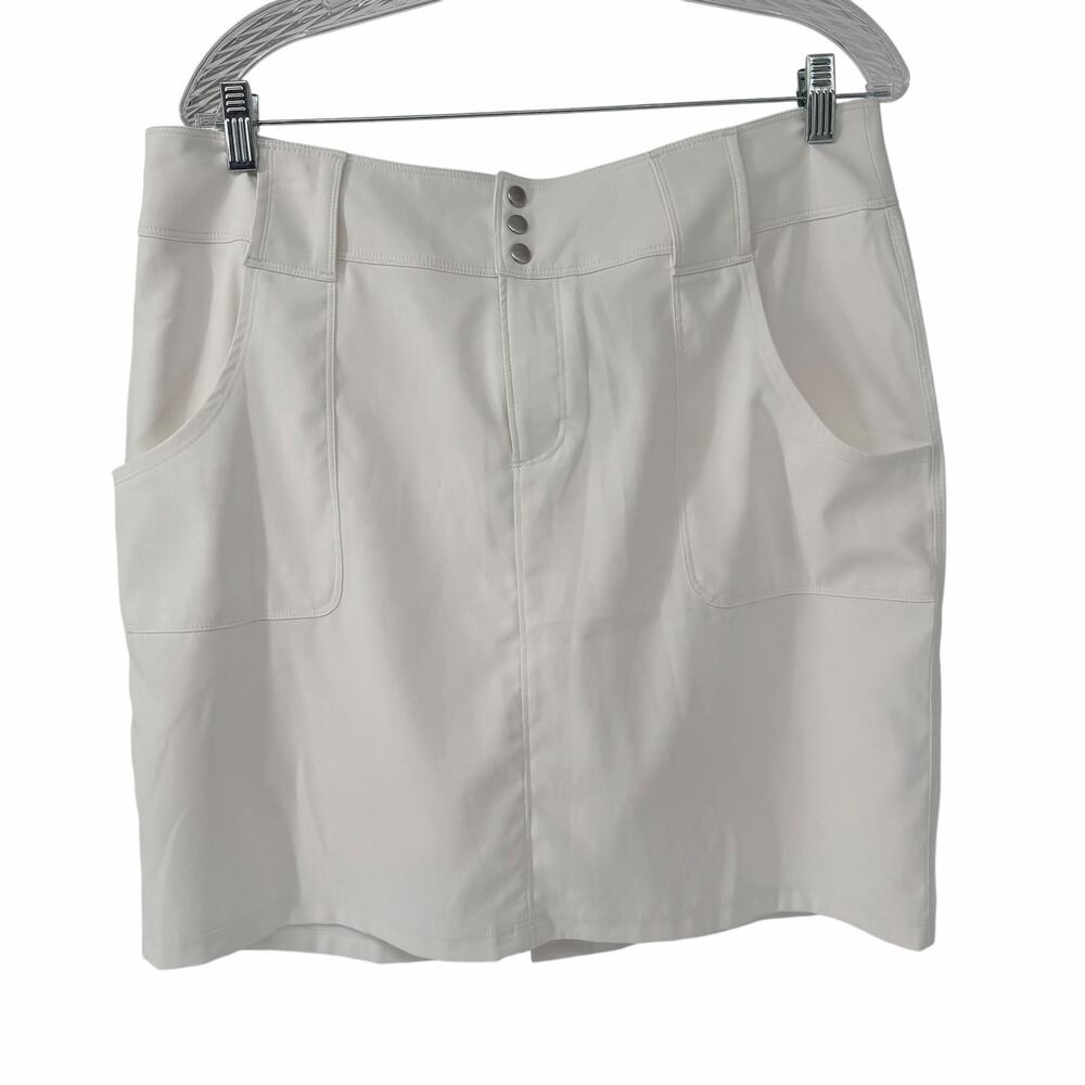 Jofit White Golf/Tennis Skirt/Skort Size 10